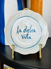 Load image into Gallery viewer, Hand Painted Scalloped Plates w/ Sayings
