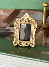 Load image into Gallery viewer, Teeny Tiny Gold Ornate Picture Frame
