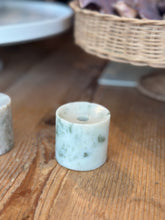 Load image into Gallery viewer, Round Marble Mini Taper Holders
