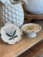 Load image into Gallery viewer, Stoneware Footed Pedestal Dish
