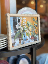 Load image into Gallery viewer, Rubberwood Scalloped Frames with Prints
