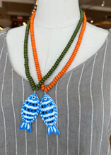 Load image into Gallery viewer, Fish Beaded Necklace
