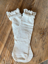 Load image into Gallery viewer, Polka Dot Ruffle Socks
