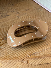 Load image into Gallery viewer, Polka Dot Flat Hair Clip- Multiple Colors
