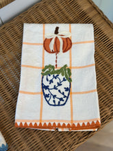 Load image into Gallery viewer, Fall Topairy Appliqued Tea Towels
