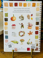 Load image into Gallery viewer, Fall Watercolor Workbook

