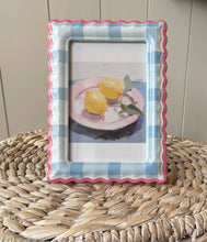 Load image into Gallery viewer, Scalloped Plaid Photo Frames
