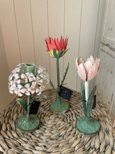 Load image into Gallery viewer, Metal Flower Taper Holders
