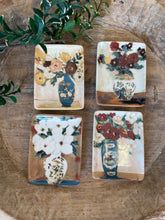 Load image into Gallery viewer, Mini Stoneware Rectangle Floral Dish
