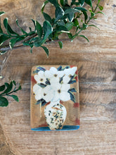Load image into Gallery viewer, Mini Stoneware Rectangle Floral Dish
