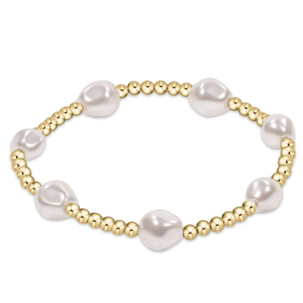 Admire Pearl 3mm Bead Bracelet