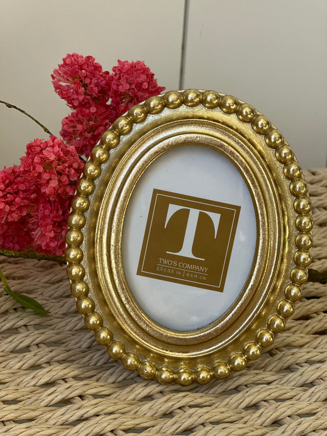 Gold Beaded Mini Frames