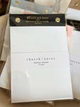 Load image into Gallery viewer, Church Notes Notepads

