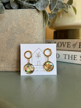 Load image into Gallery viewer, Gold Dangly Earrings
