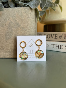 Gold Dangly Earrings