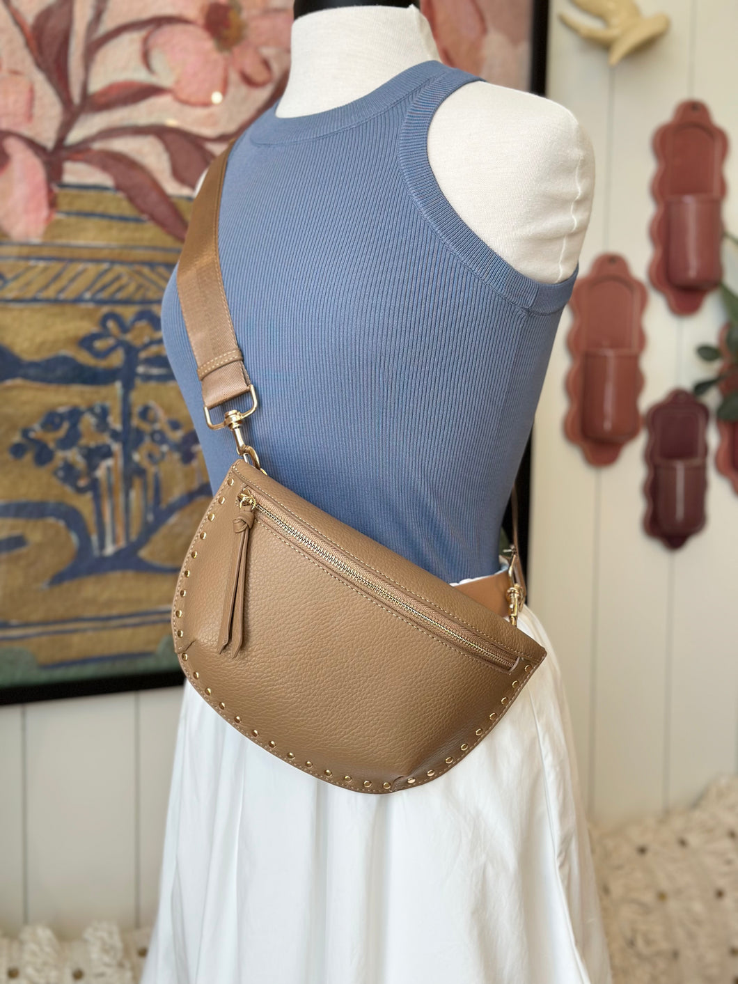 BC Studded Belt Bag