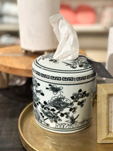 Load image into Gallery viewer, Decorative Ceramic Tissue Vessel
