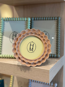 Round Ruffled Photo Frame