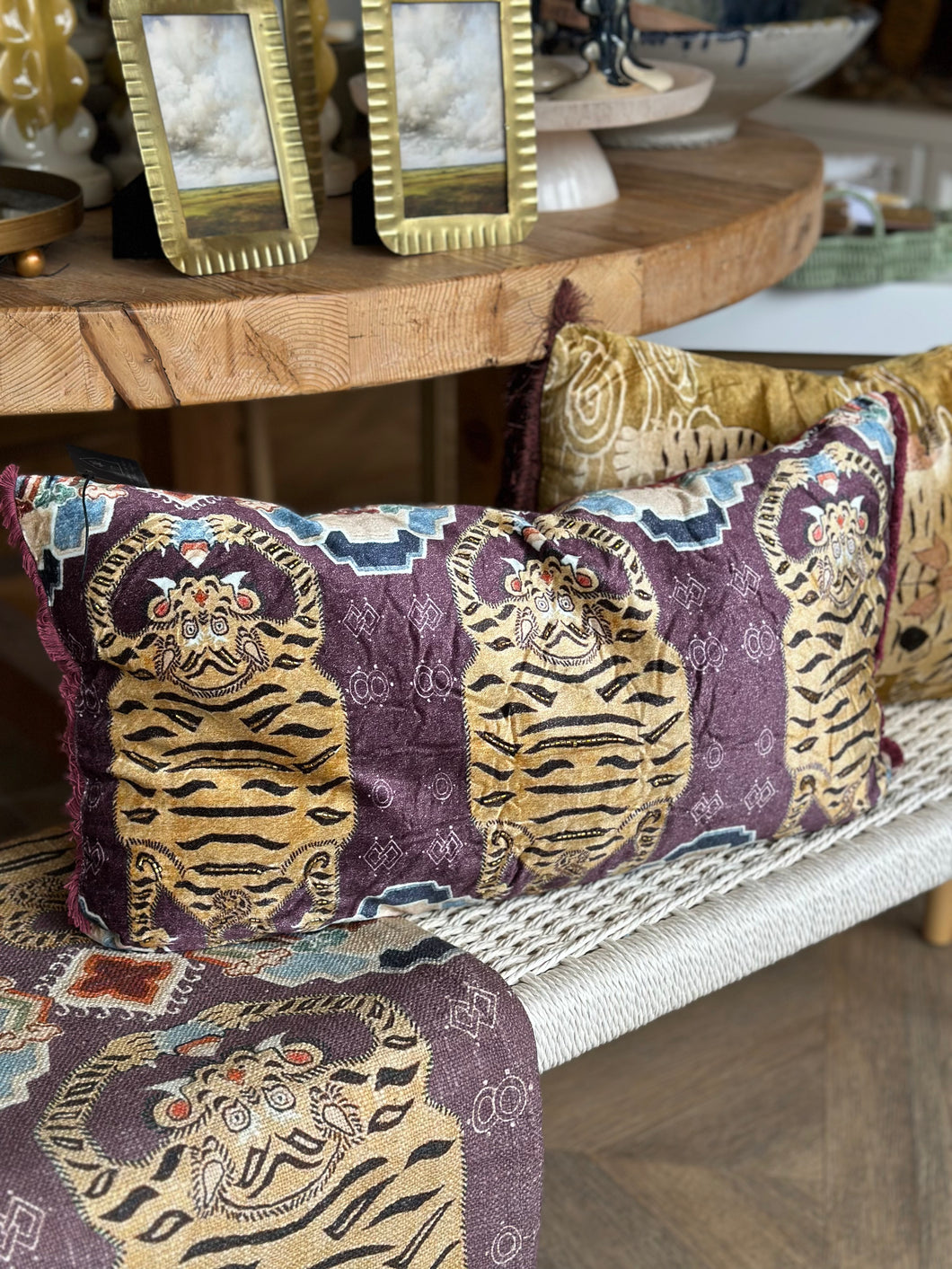 Tibetan Tiger Pillow