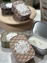 Load image into Gallery viewer, 4.5oz Cherie Printed Tin Candles
