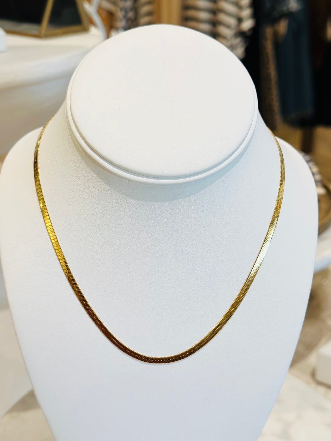 Waterproof Gold Snake Chain