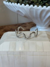 Load image into Gallery viewer, 18K Wavy Cuff Bracelets
