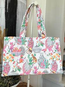 Jungle Canopy Quilted Tote Bag