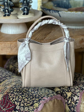 Load image into Gallery viewer, Vegan Leather Handbag with Scarf
