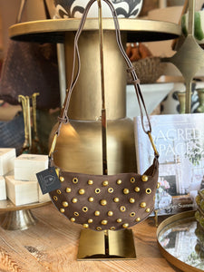 Studded Suede Handbags