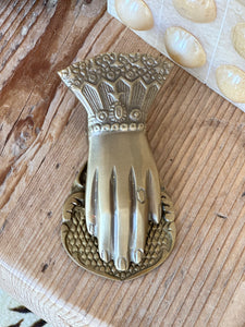 Vintage Gold Hand Clip