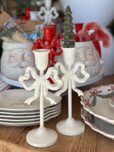 Load image into Gallery viewer, Metal Bow Taper Holders
