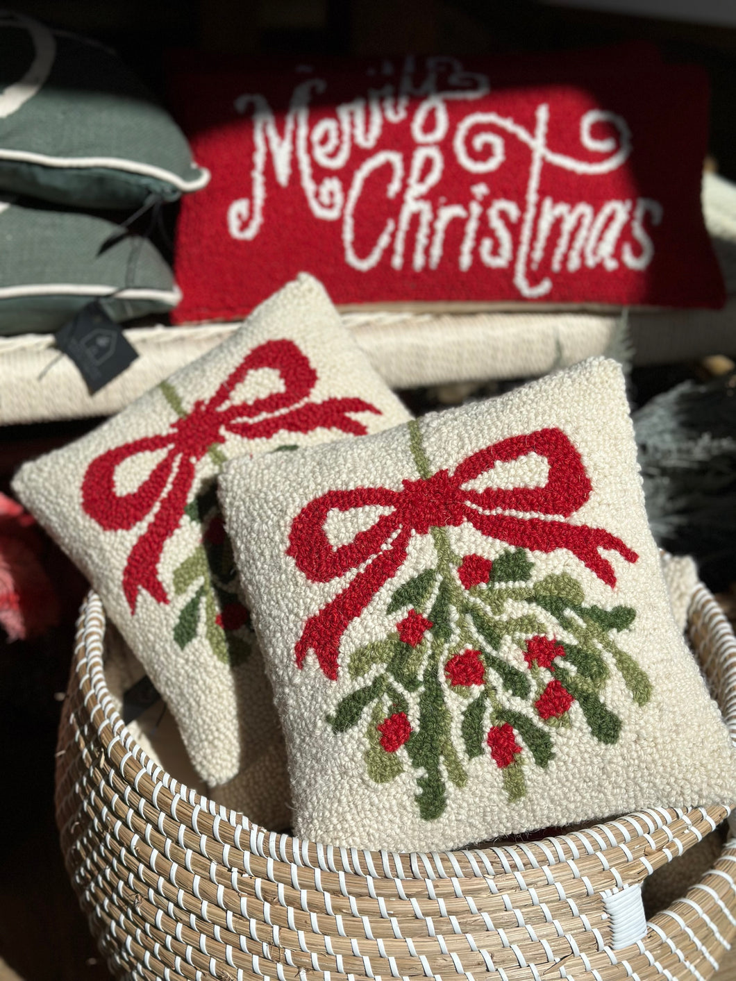 Mistletoe Hook Pillow