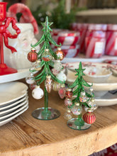 Load image into Gallery viewer, Glass Dangle Ball Trees
