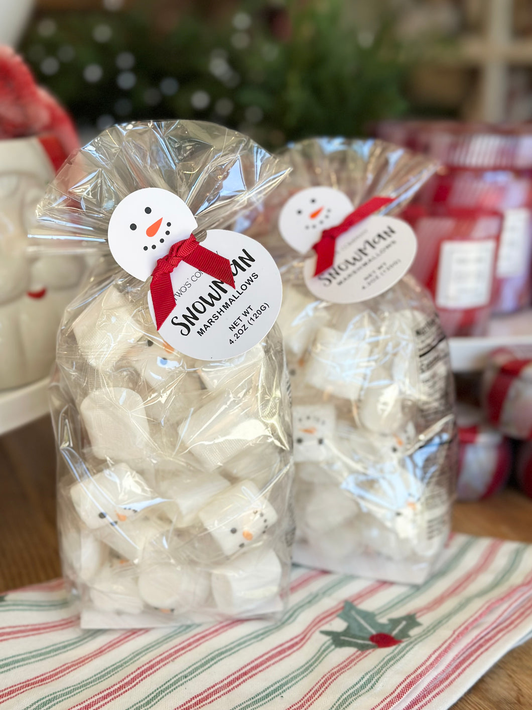Snowman Marshmallow Candy