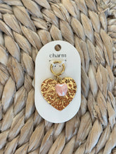 Load image into Gallery viewer, Large Gold Heart Charm
