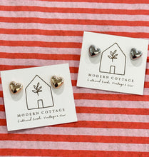 Load image into Gallery viewer, Mini Puff Heart Earrings
