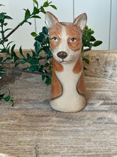 Load image into Gallery viewer, Vintage Inspired Dog Vases
