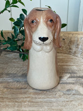 Load image into Gallery viewer, Vintage Inspired Dog Vases
