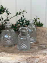 Load image into Gallery viewer, Pressed Glass Vases
