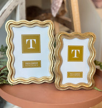 Load image into Gallery viewer, Triple Wave Gold Frames
