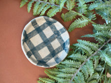 Load image into Gallery viewer, Plaid Stoneware Dish
