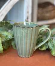 Load image into Gallery viewer, Fluted Stoneware Mugs
