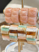 Load image into Gallery viewer, Acrylic Tile Stretch Bracelets
