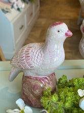 Load image into Gallery viewer, Pink Glazed Stoneware Birds
