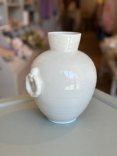 Load image into Gallery viewer, White Ceramic Bamboo Vases
