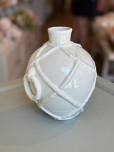 Load image into Gallery viewer, White Ceramic Bamboo Vases
