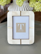 Load image into Gallery viewer, Geometric Ivory &amp; Brass Mini Frames
