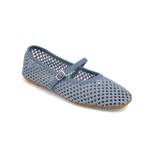 Load image into Gallery viewer, Kora Denim Woven Mary Jane
