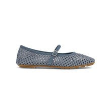 Load image into Gallery viewer, Kora Denim Woven Mary Jane
