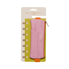 Load image into Gallery viewer, Vegan Leather Pen Pouch- Multiple Colors Avail
